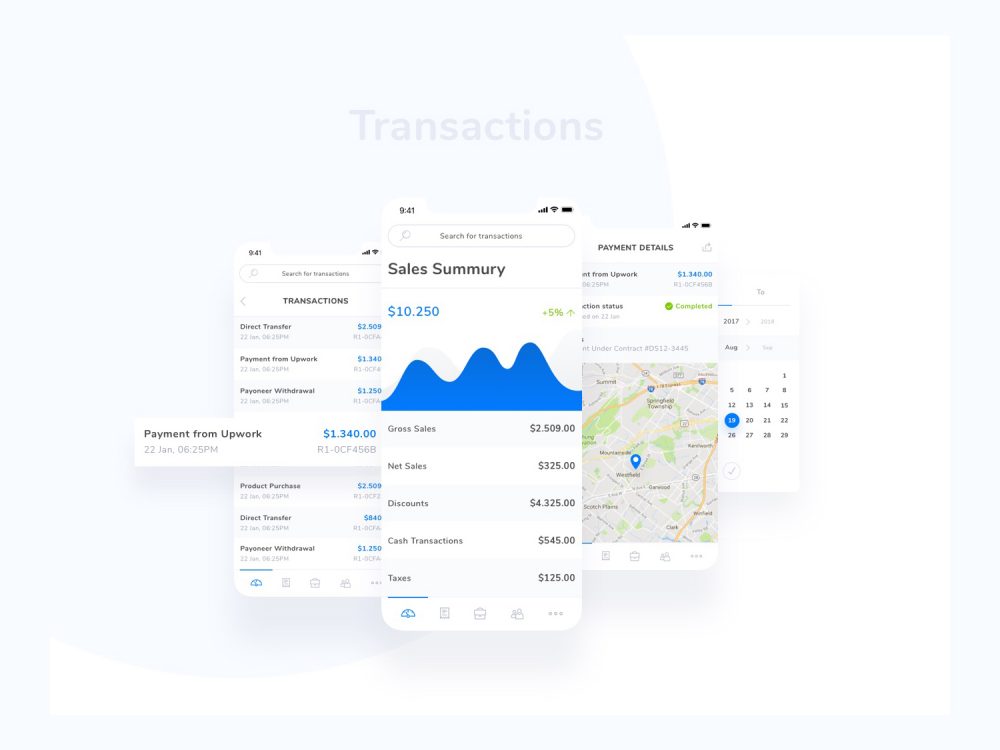 Payments Tracking UI Kit 2