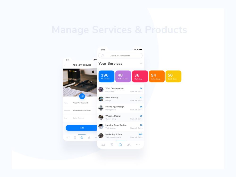 Payments Tracking UI Kit 4