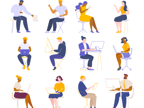 People Working Illustrations