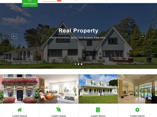 Real Property Bootstrap Responsive Web Template