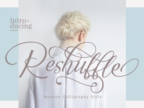 Reshuffle Script Free Demo Font