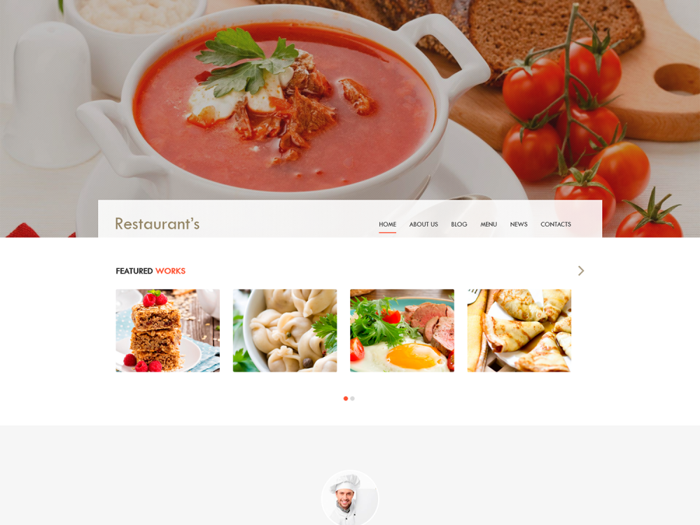 Restaurant HTML Template
