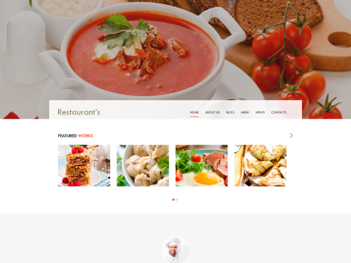 Restaurant HTML Template
