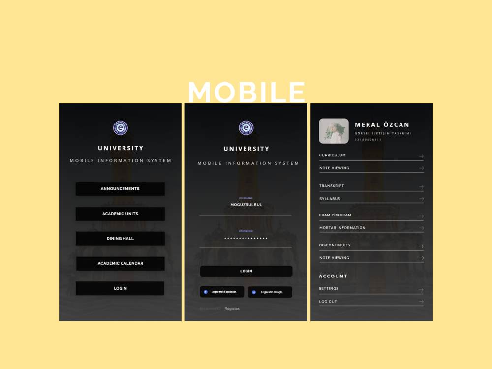 School Management UI 3