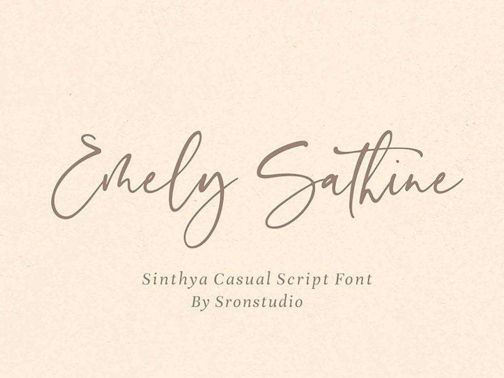 Sinthya Casual Script Demo