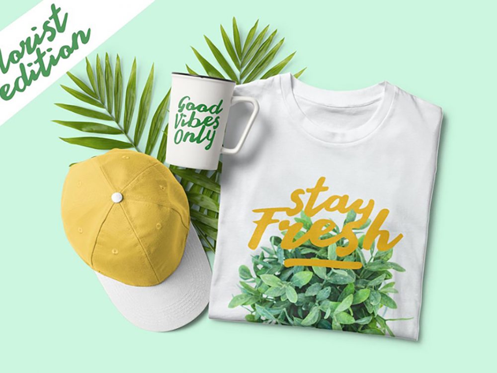 Stay Young Handlettering Display