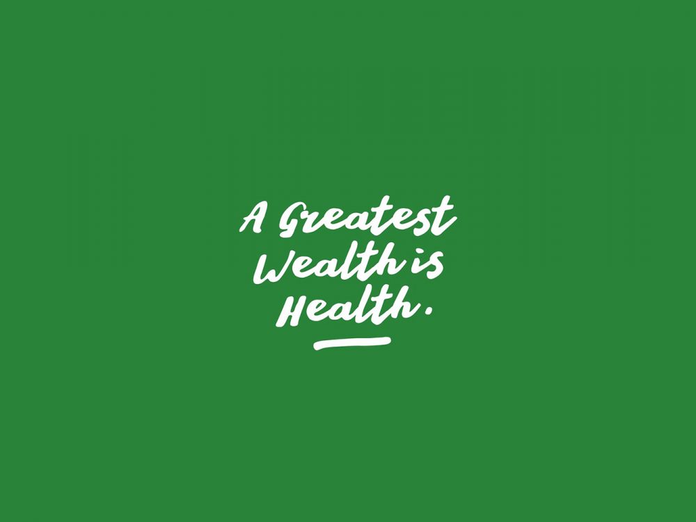 Stay Young Handlettering Display