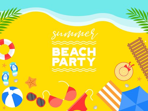 Summer Vacation Illustration