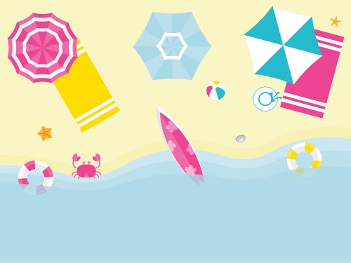 Summer Vacation Illustration