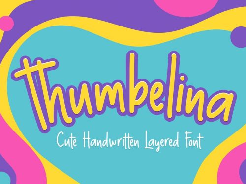 Thumbelina Free Handwritten Font