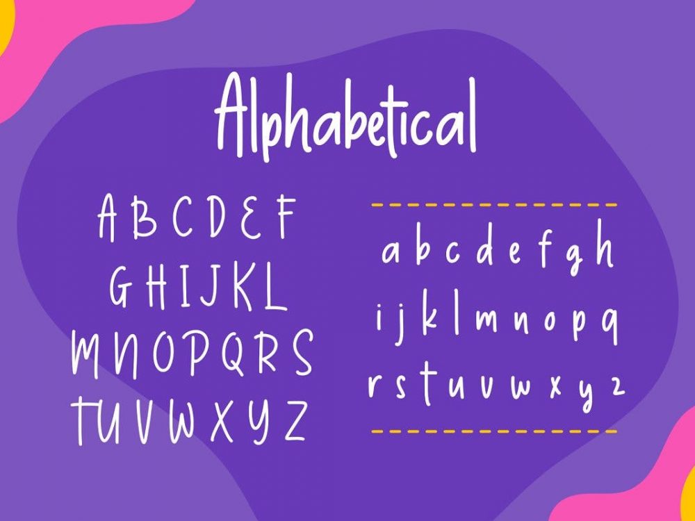 Thumbelina Free Handwritten Font