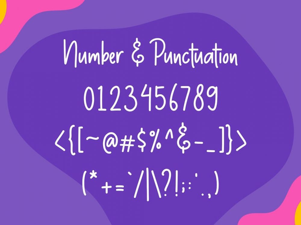 Thumbelina Free Handwritten Font