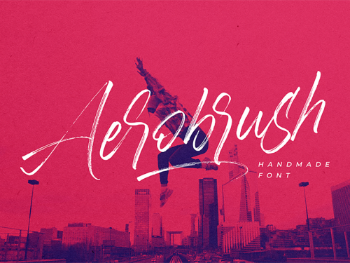 Aerobrush Handlettering Brush Script