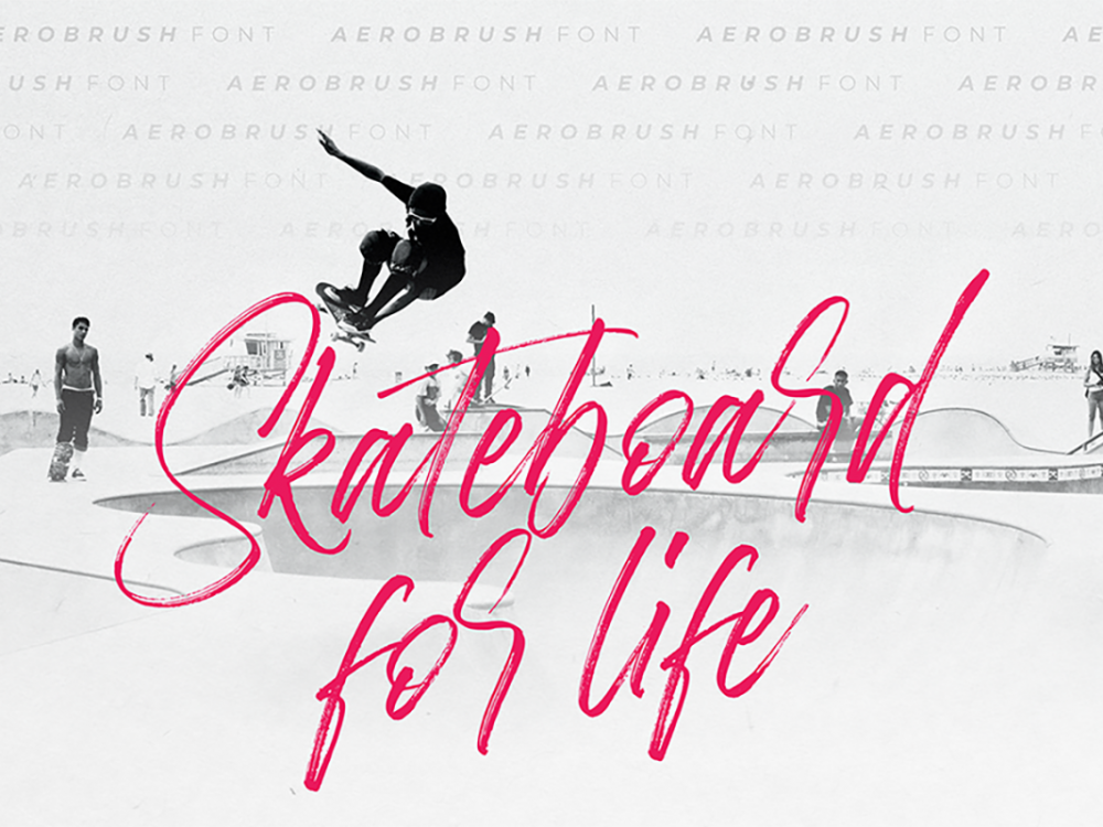 Aerobrush Handlettering Brush Script