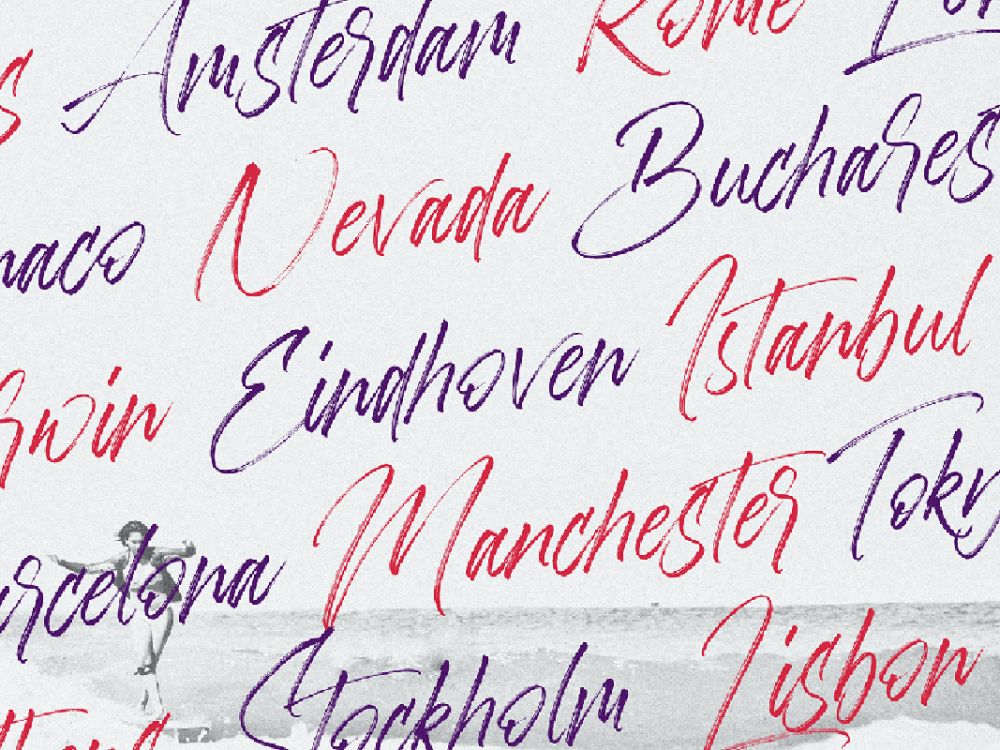 Aerobrush Handlettering Brush Script