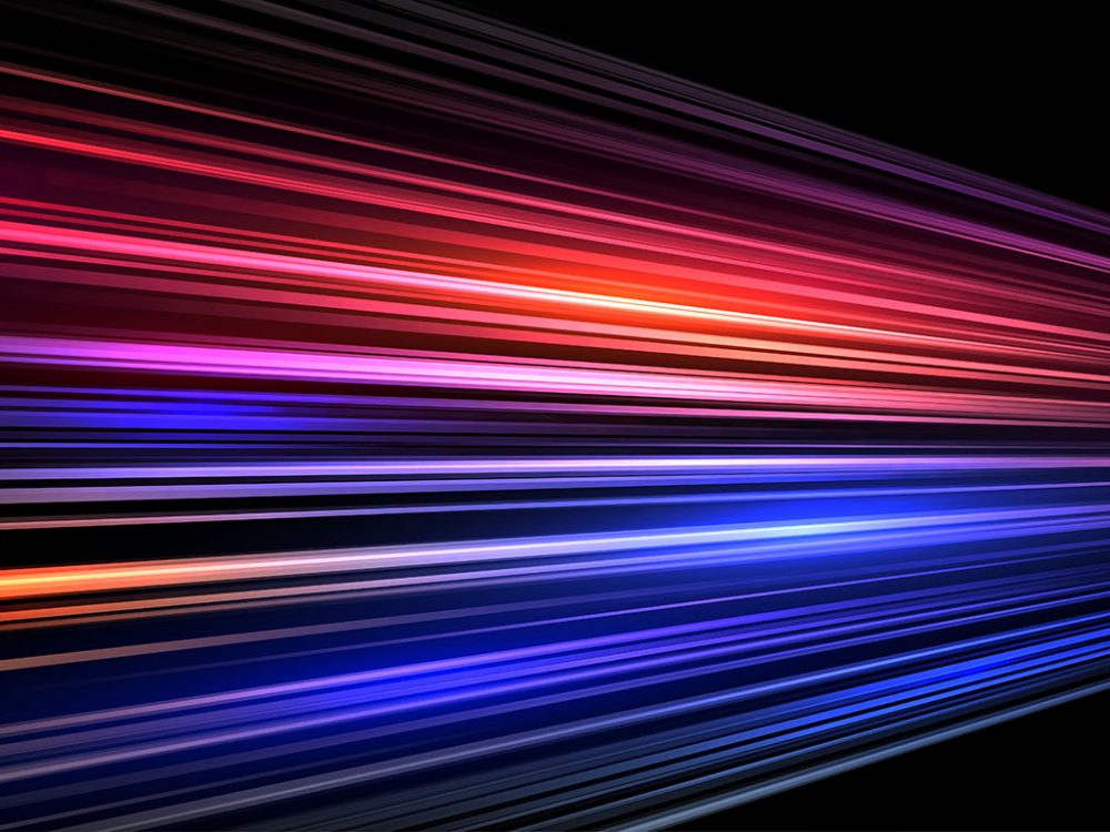 Abstract Neon Lights Background