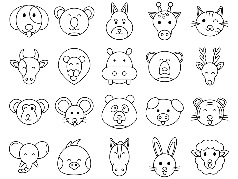 Animals Vector Free Icon Set 2