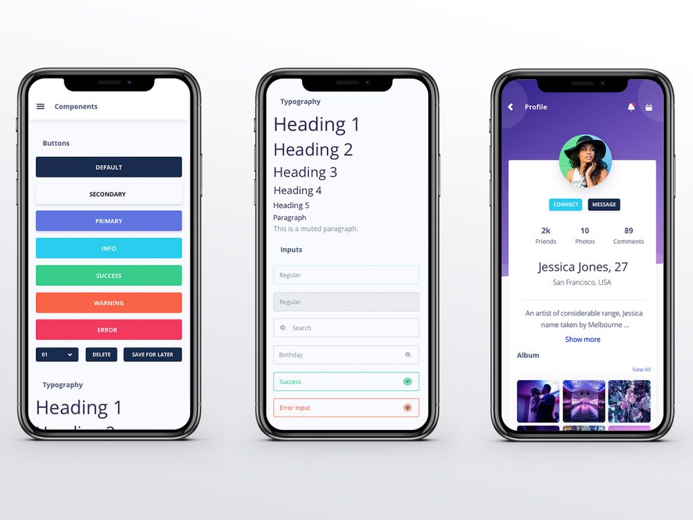 Argon Mobile UI Kit 2