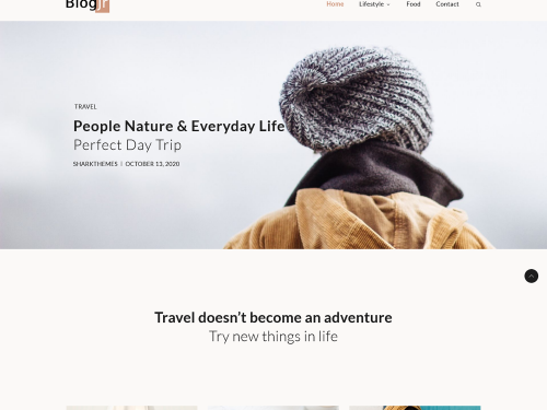 BlogJr WordPress Theme