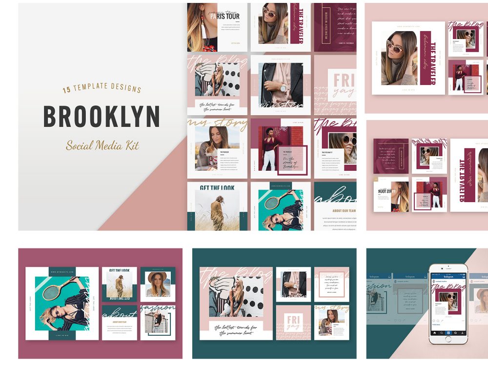 Brooklyn Instagram Templates