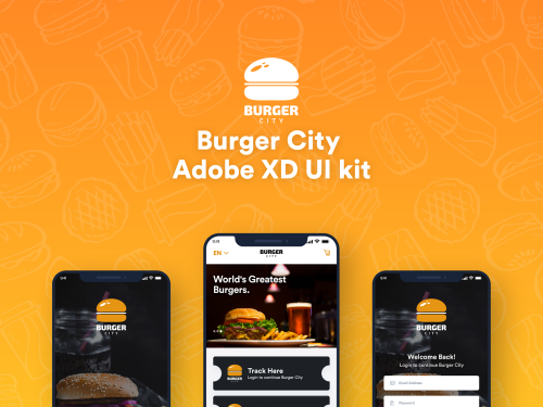 Burger City UI kit