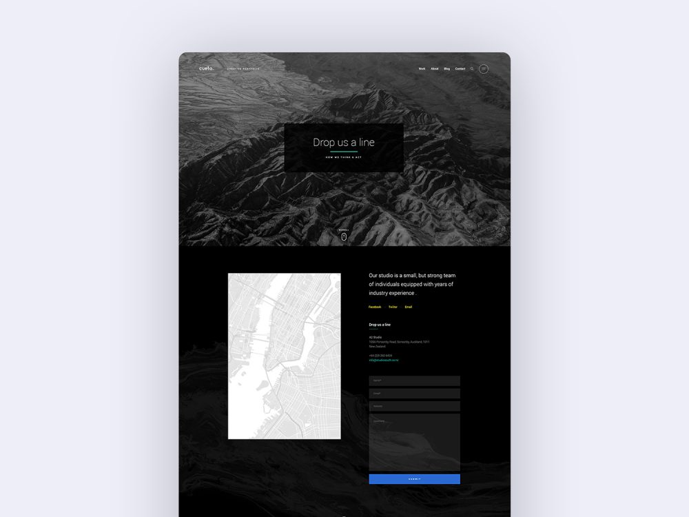 Cueto Creative Web UI Kit 3