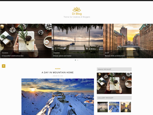 Di Blog WordPress Theme