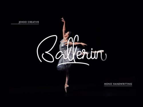 Free Ballerin Script Font
