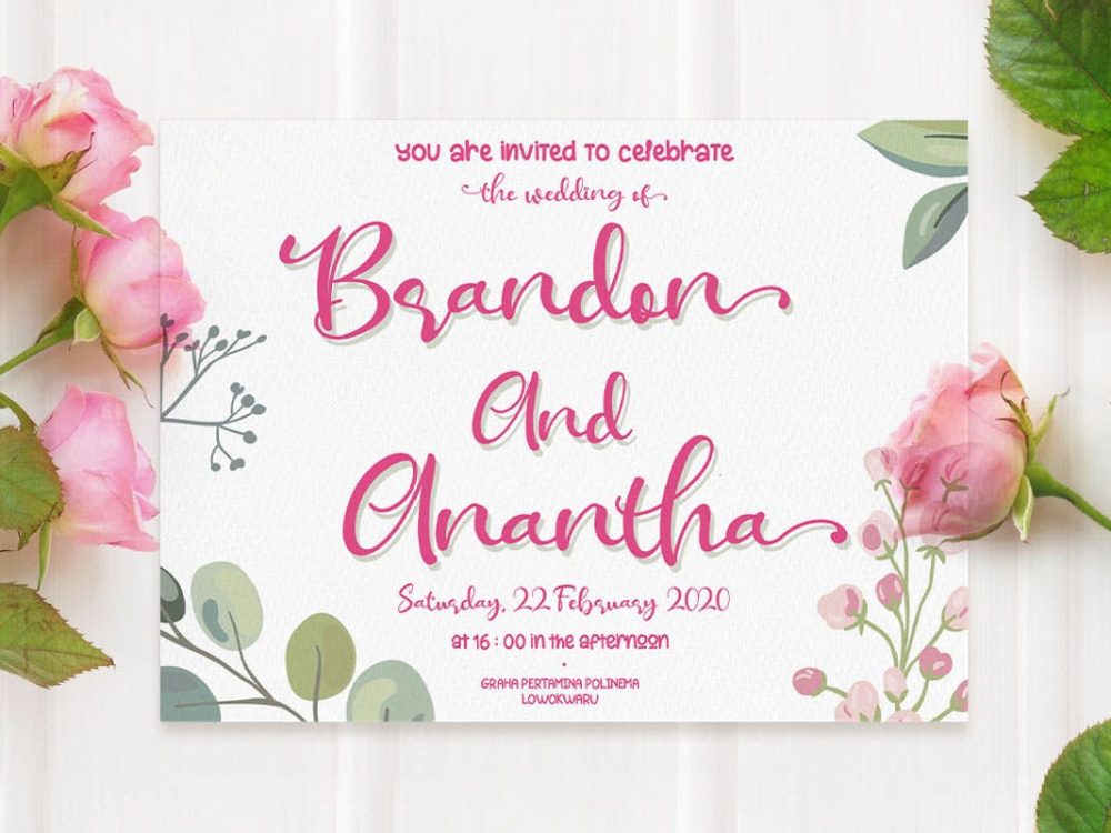 Free Ballisty Script Font