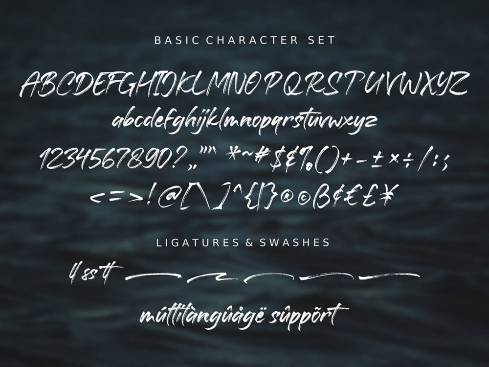 Free Battaghorse Handbrush Font
