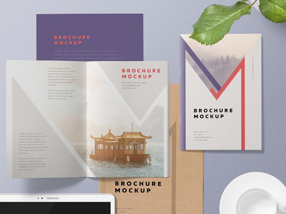 Free Brochure Mockup PSD