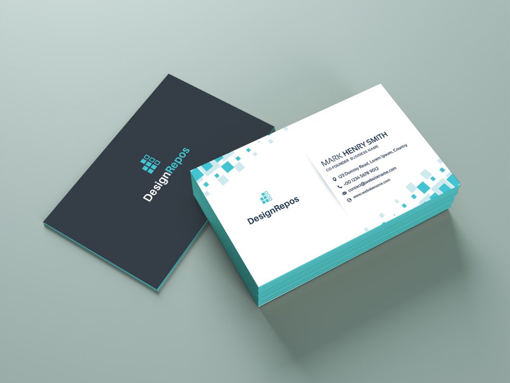 Free Business Card Mockup