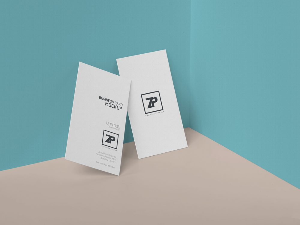 Free Creative Business Card Mockup PSD