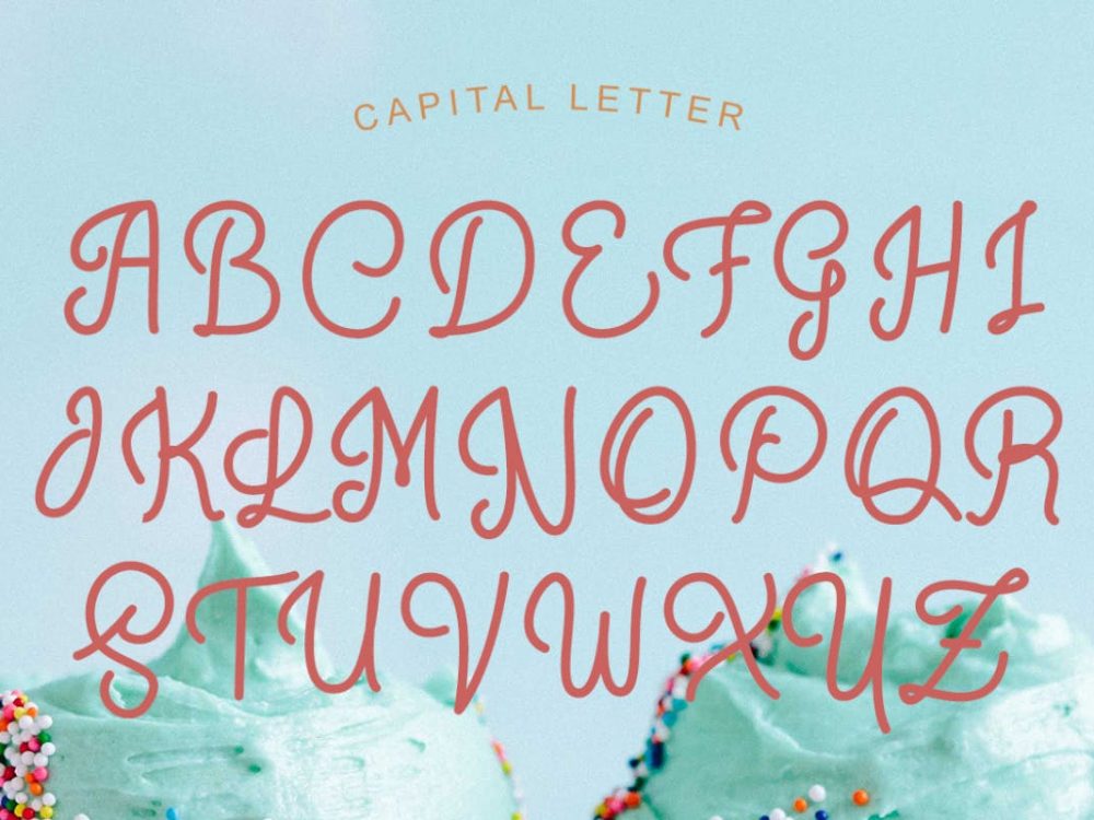 Free Crunchy Pasta Script Font