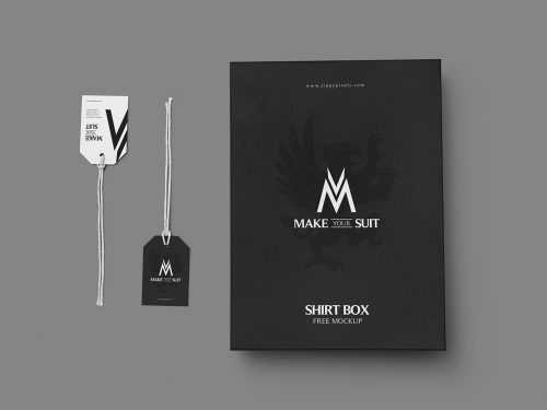 Free Customizable Product Packaging Mockup
