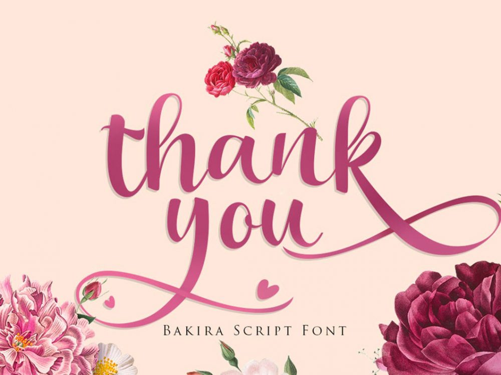 Free Demo Bakira Script Font