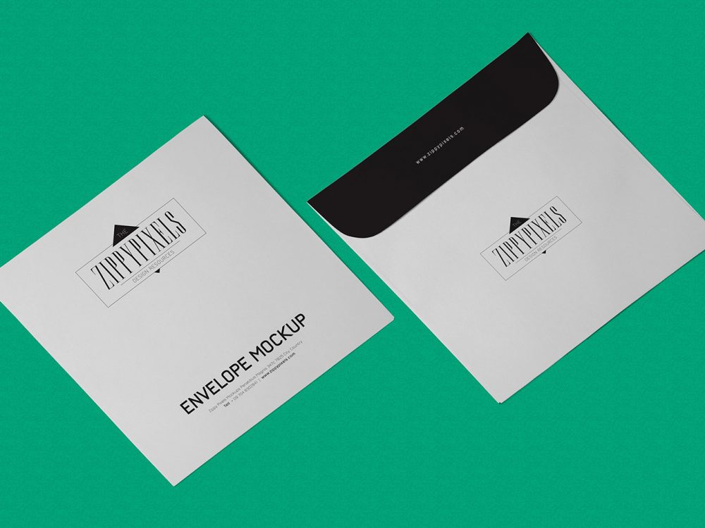 Free Envelope Mockup PSD