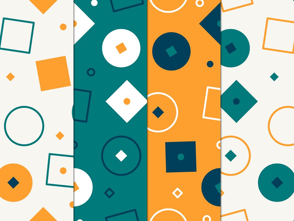 Free Geometric Vector Pattern
