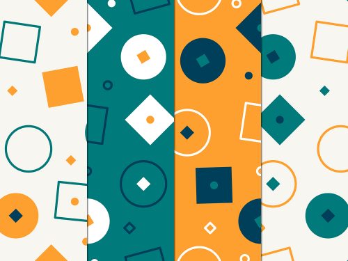 Free Geometric Vector Pattern