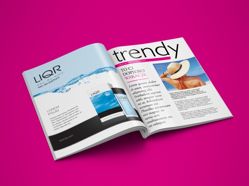 Free Magazine Mockup PSD