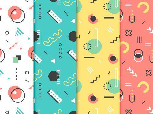 Free Memphis Pattern Collection