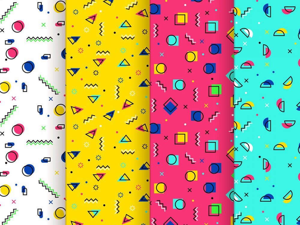 Free Memphis Pattern Collection