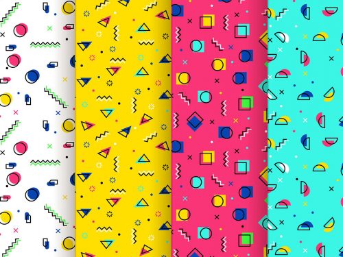 Free Memphis Pattern Collection