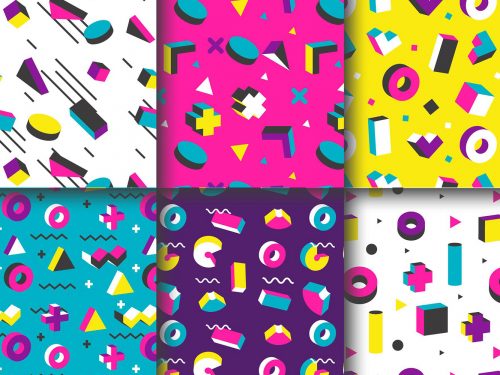 Free Memphis Pattern Collection