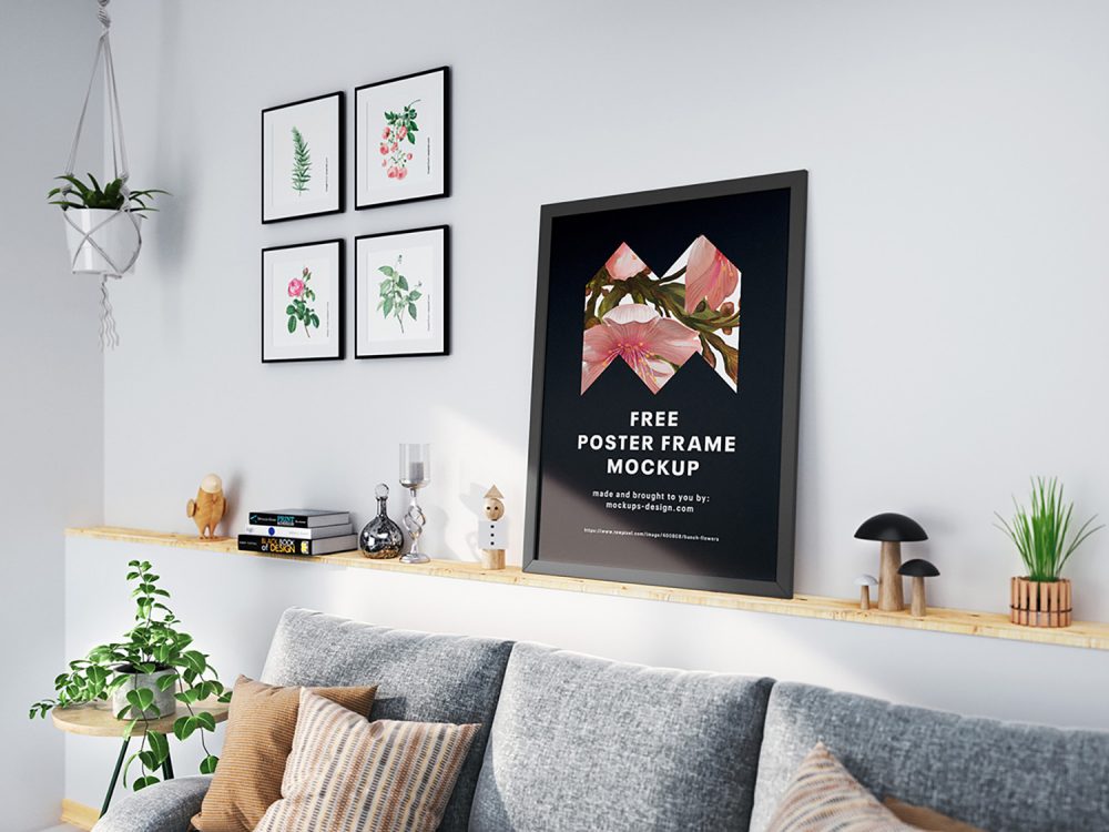 Free Photo Frame Mockup