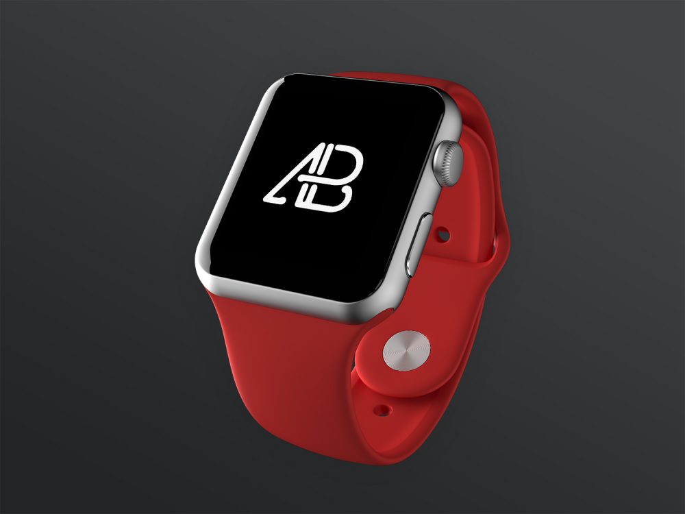 Free Realistic Apple Watch Mockup