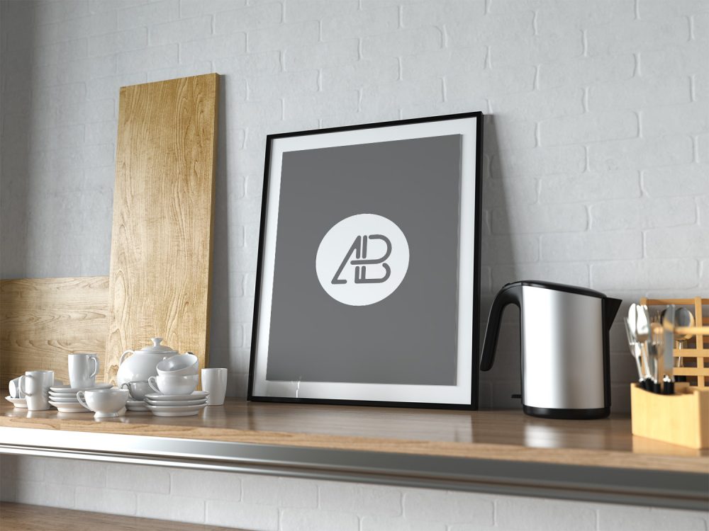 Free Realistic Poster Mockup