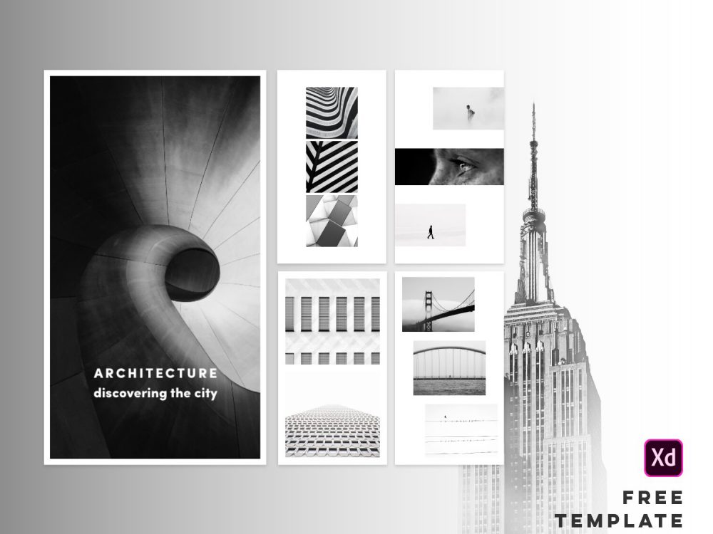 Free Template - Adobe XD