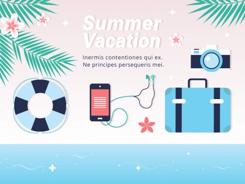 Free Vector Summer Illustration