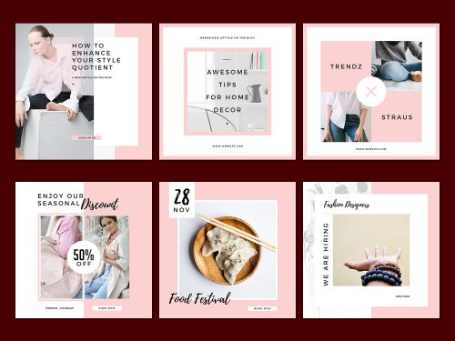Lifestyle Social Media Instagram Pack